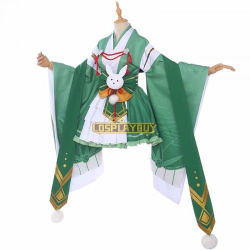 My Hero Academia Boku no Hero Academia Izuku Midoriya Female Kimono Cosplay Costume