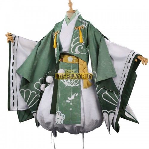 My Hero Academia Boku no Hero Academia Izuku Midoriya Flower Festival Kimono Cosplay Costume