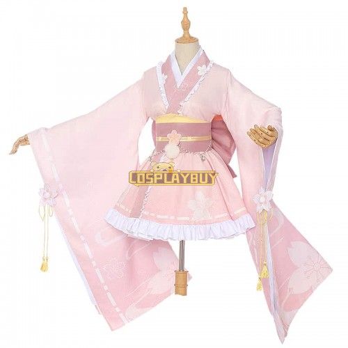 My Hero Academia Boku no Hero Academia Ochako Uraraka Kimono Cosplay Costume