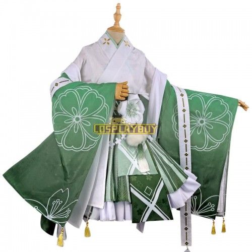 My Hero Academia Boku no Hero Academia Tsuyu Asui Froppy Flower Festival Kimono Cosplay Costume