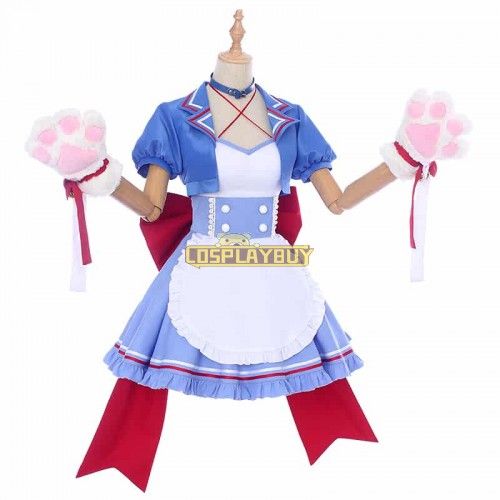 My Hero Academia Boku no My Hero Academia Shoto Todoroki Showto Maid Female Version Cosplay Costume