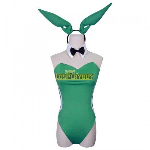 My Hero Academia Himiko Toga Green Bunny Ver. Cosplay Costume