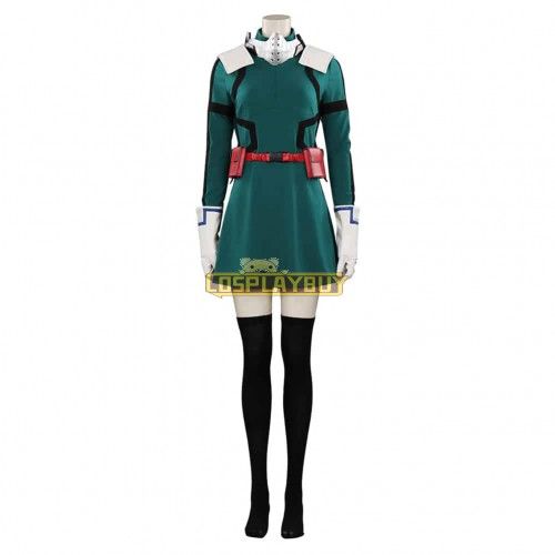 My Hero Academia Midoriya Izuku Deku Female Cosplay Costume