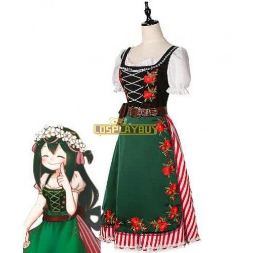 My Hero Academia Tsuyu Asui Froppy Cosplay Costume