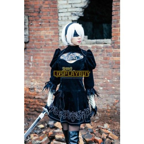 Nier: Automata 2B Cosplay Costume Version 2