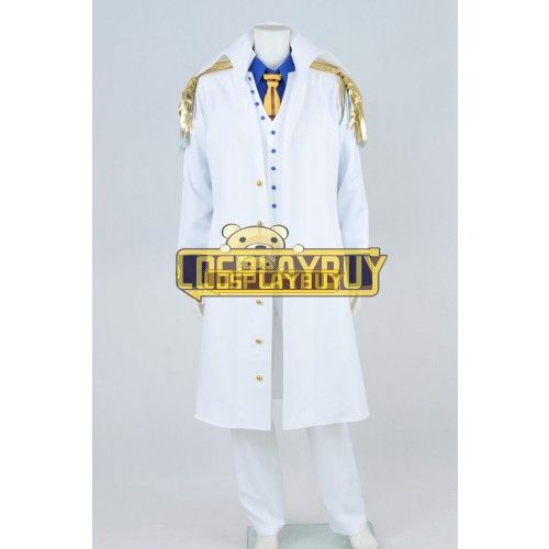 One Piece Cosplay Admiral Aokiji Costume