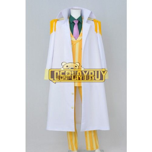 One Piece Cosplay Sakazuki Kizaru Costume