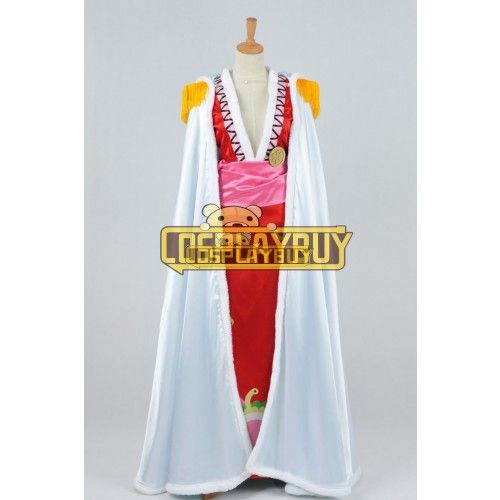 One Piece Cosplay Boa Hancock Red Costume