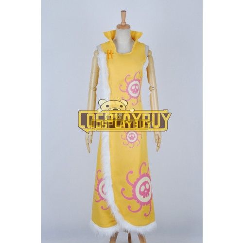 One Piece Cosplay Boa Hancock Cheongsam Dress