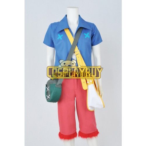 One Piece Strong World Cosplay Monkey D Luffy Full Set