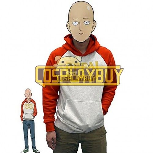 Saitama Oppai Cosplay Costume From One Punch Man 