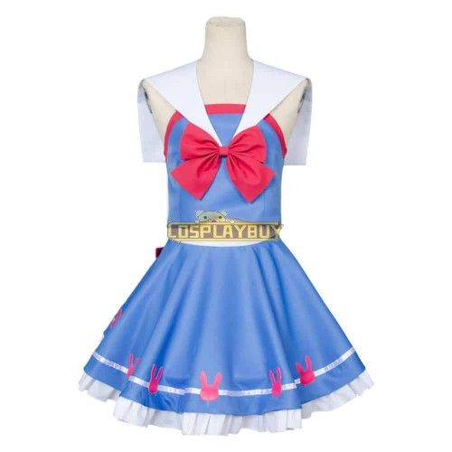 Overwatch D.VA Hana Song Sailor Cosplay Costume