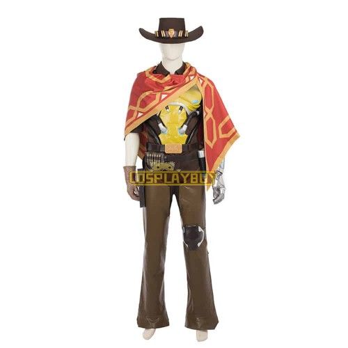 Overwatch McCree Cosplay Costume Version 2