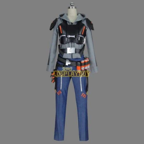 Overwatch Reaper Gabriel Reyes Cosplay Costume