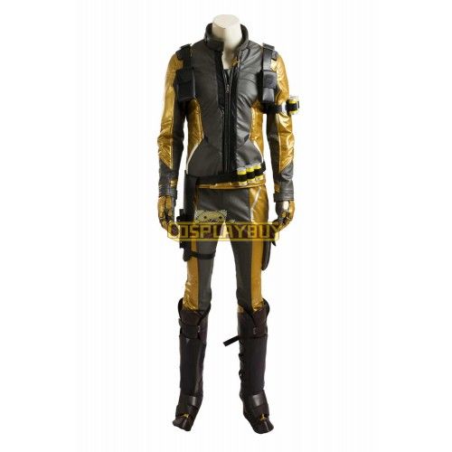 Overwatch Soldier 76 Gold Cosplay Costume