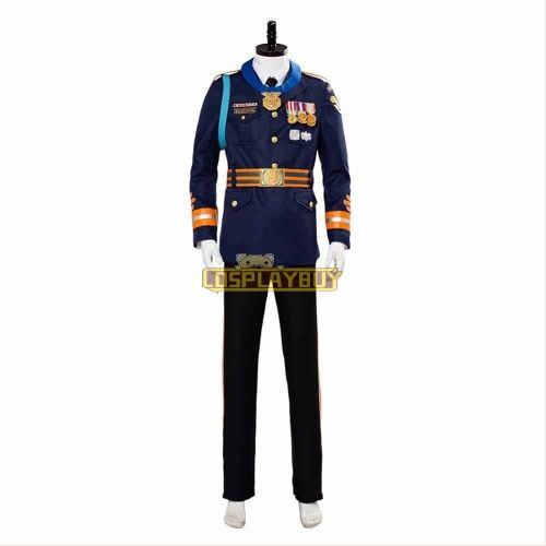 Overwatch Soldier 76 Officer Uniform Cosplay Costume