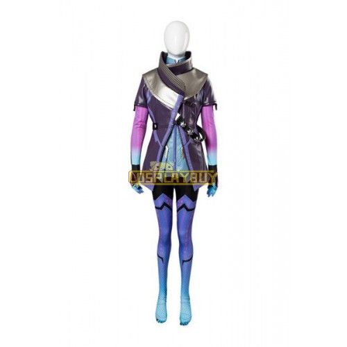 Overwatch Sombra Hacker Cosplay Costume