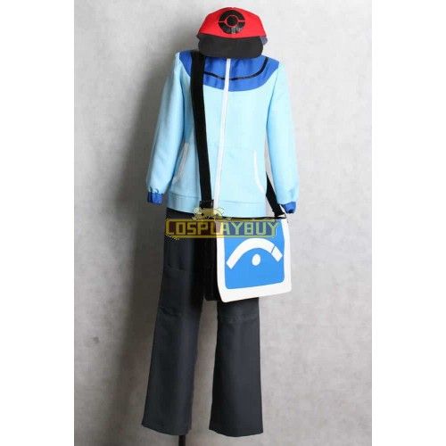 Pokemon Black and White Hilbert Cosplay Costume