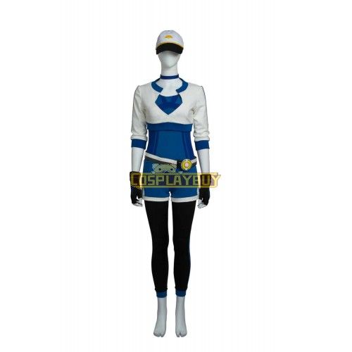 Pokemon Go Female Trainer Blue Cosplay costume