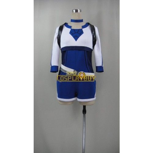 Pokemon Go Female Trainer Blue Cosplay costume