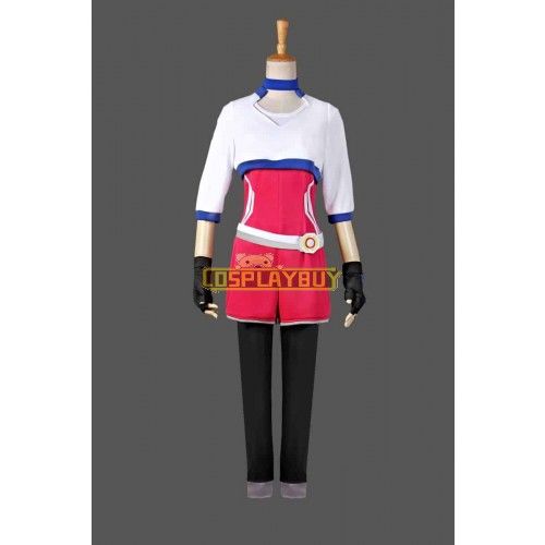 Pokemon Go Female Trainer Team Instinct Mystic Valor White Cosplay Costume