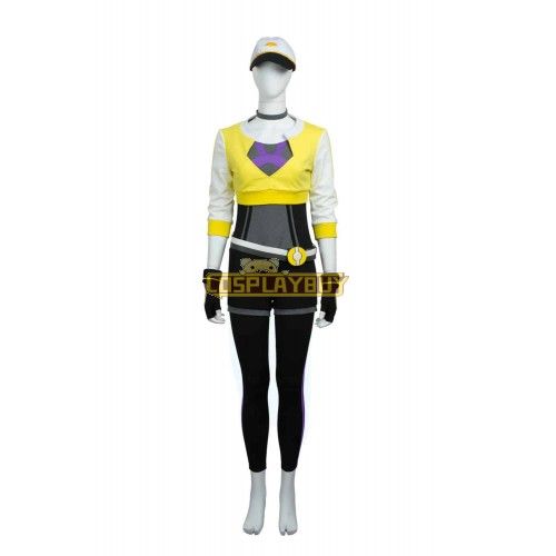 Pokemon Go Female Trainer Yellow Cosplay costume