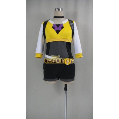 Pokemon Go Female Trainer Yellow Cosplay costume