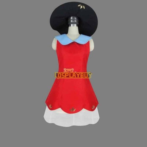 Pokemon Sun And Moon Lillie Cosplay Costume
