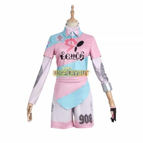 Pokemon Sword and Shield Bede Battle Cosplay Costume