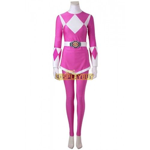 Power Rangers Kimberly Hart/Pink Ranger Cosplay Costume