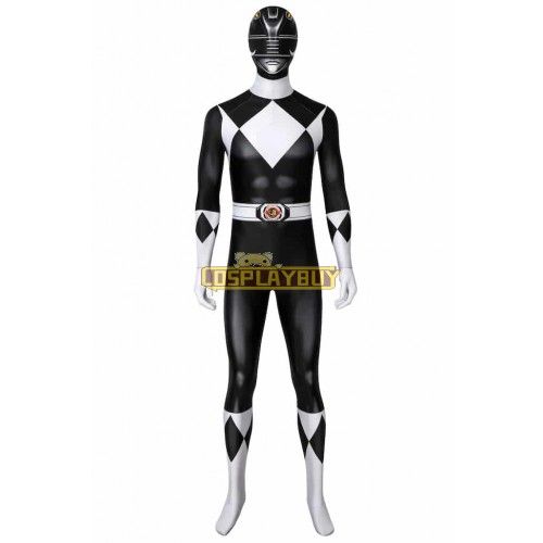 Power Rangers Zack/Black Ranger Jump Cosplay Costume