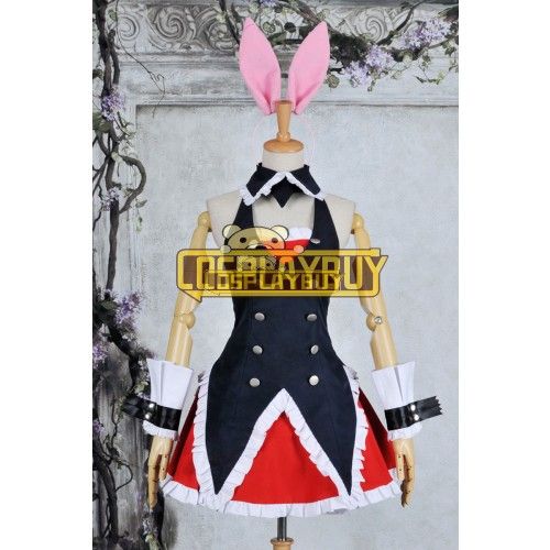 Mondaiji Cosplay Black Rabbit Dress