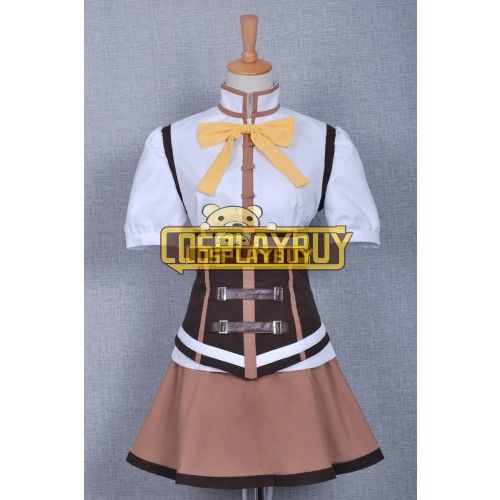 Puella Magi Madoka Magica Cosplay Tomoe Mami Dress