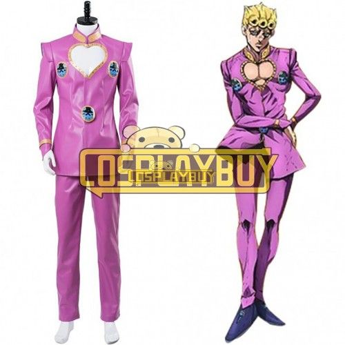 Giorno Giovanna Cosplay Costume From JoJo's Bizarre Adventure: Golden Wind 