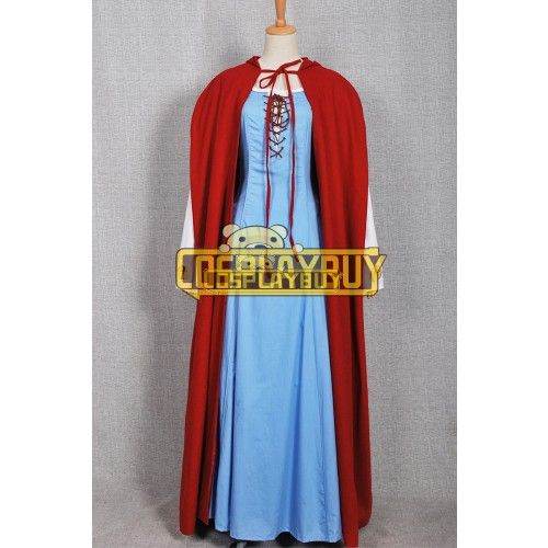 Red Riding Hood Costume Valerie Dress Cape