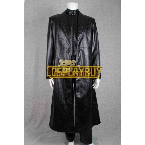 Resident Evil 5 Costume Albert Wesker Leather Uniform