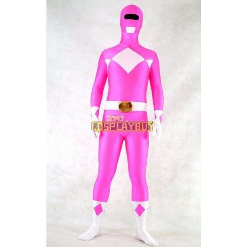 Rose Spandex Power Rangers Superhero Zentai Body Costume