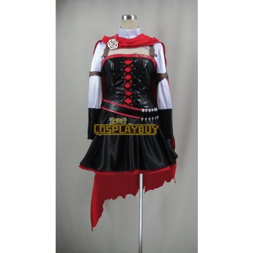 RWBY Ruby Rose New Design Cosplay Costume