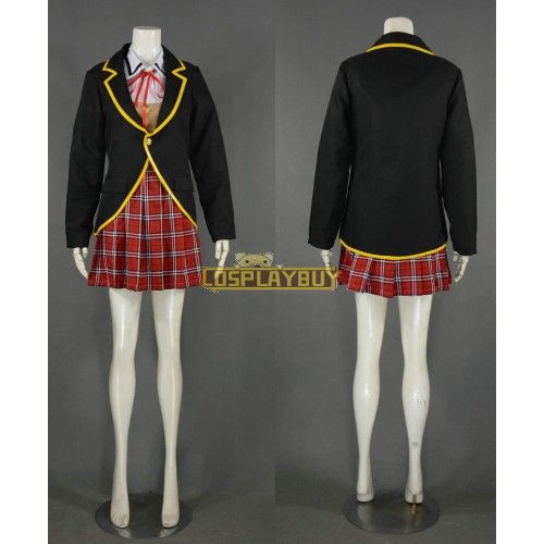 RWBY Ruby Rose School Uniform Cosplay Costume