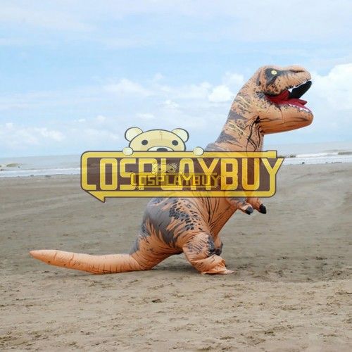 Cosplay Costume From Jurassic World T Rex Inflatable Dinosaur 