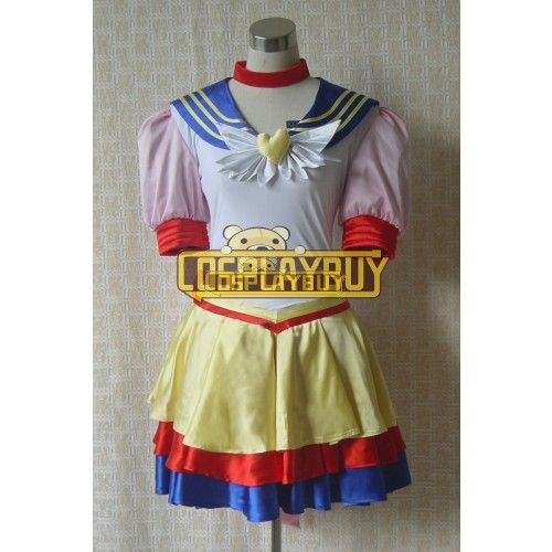 Sailor Moon Cosplay Venus Battle Dress