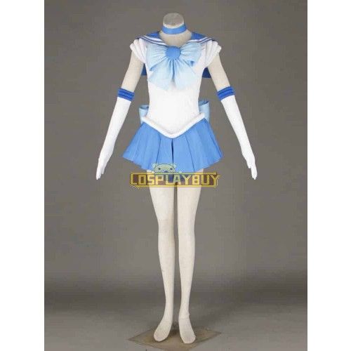 Sailor Moon Sailor Mercury Amy Anderson Cosplay Costume