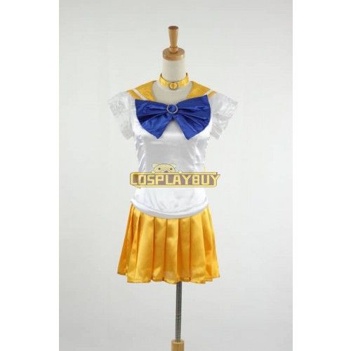 Sailor Moon Sailor Venus Minako Aino Cosplay Costume