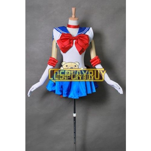 Sailor Moon Cosplay Serena Usagi Tsukino Blue Dress