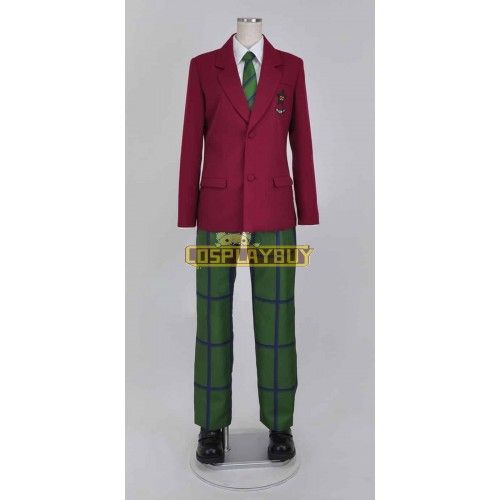 Sailor Moon SuperS Mugen Academy Long Sleeves Boy's Unifom Cosplay Costume