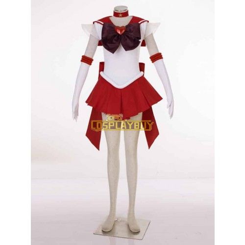 Sailor Moon SuperS Sailor Mars Raye Hino Cosplay Costume