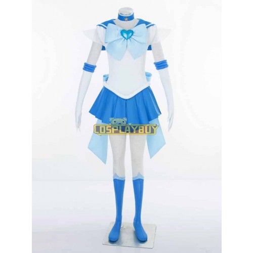 Sailor Moon SuperS Sailor Mercury Amy Anderson Cosplay Costume