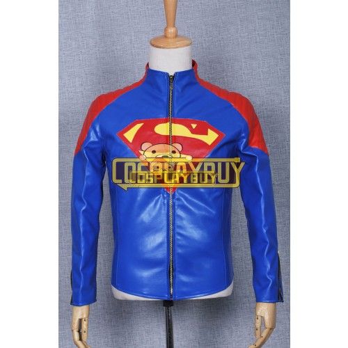 Smallville Clark Kent Leather Blue Jacket 