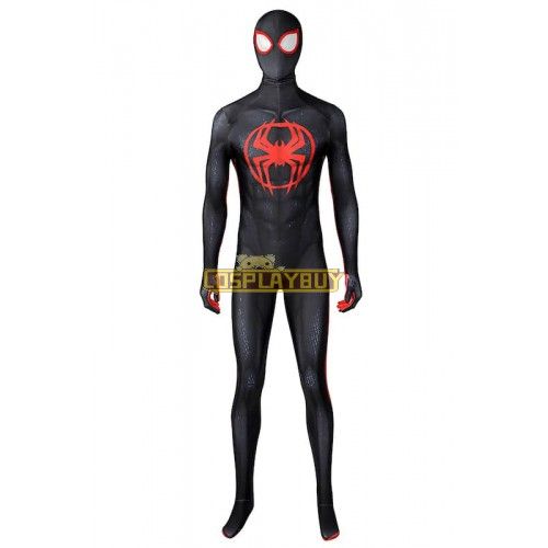 Spider-Man Across The Spider-Verse Miles Morales Jump Cosplay Costume