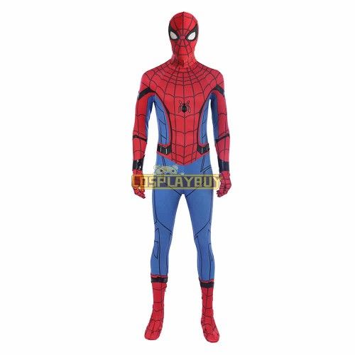 Spider-Man Homecoming Peter Parker Spider-Man Cosplay Costume Version 3